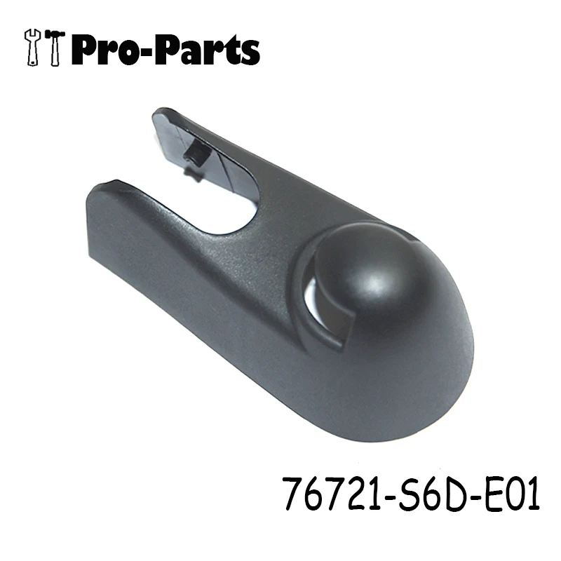 Nova tampa traseira da tampa do braço do limpador do pára-brisa da porta traseira 76721-s6d-e01 76721s6de01 para honda civic 3dr si hb 2001-2006 acessórios do carro