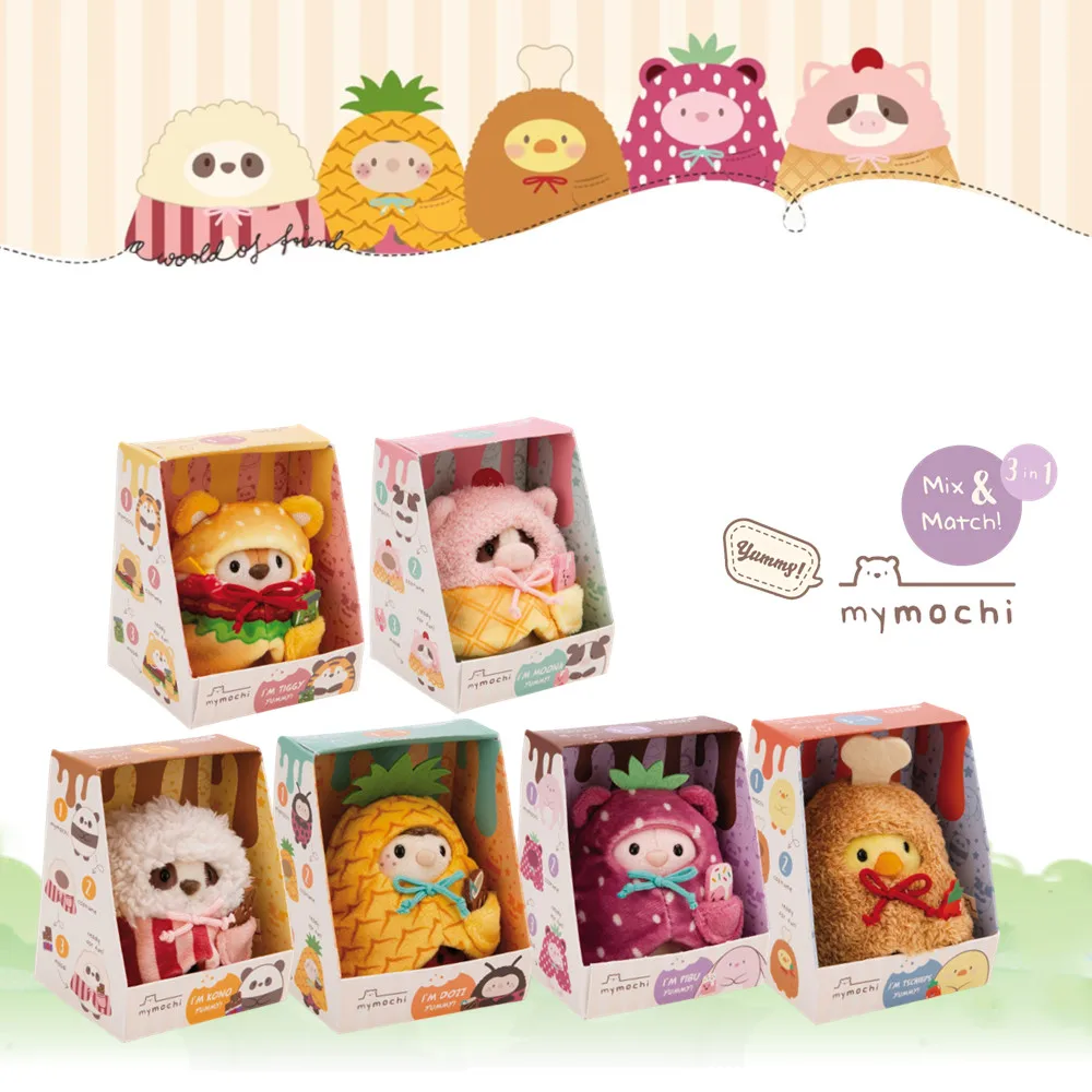 Auténtico Stock de 2025, caja ciega de muñecos de animales, caja de regalo de juguete, versión especiada, disfraz de muñeca, cambio divertido, juguete colgante coleccionable