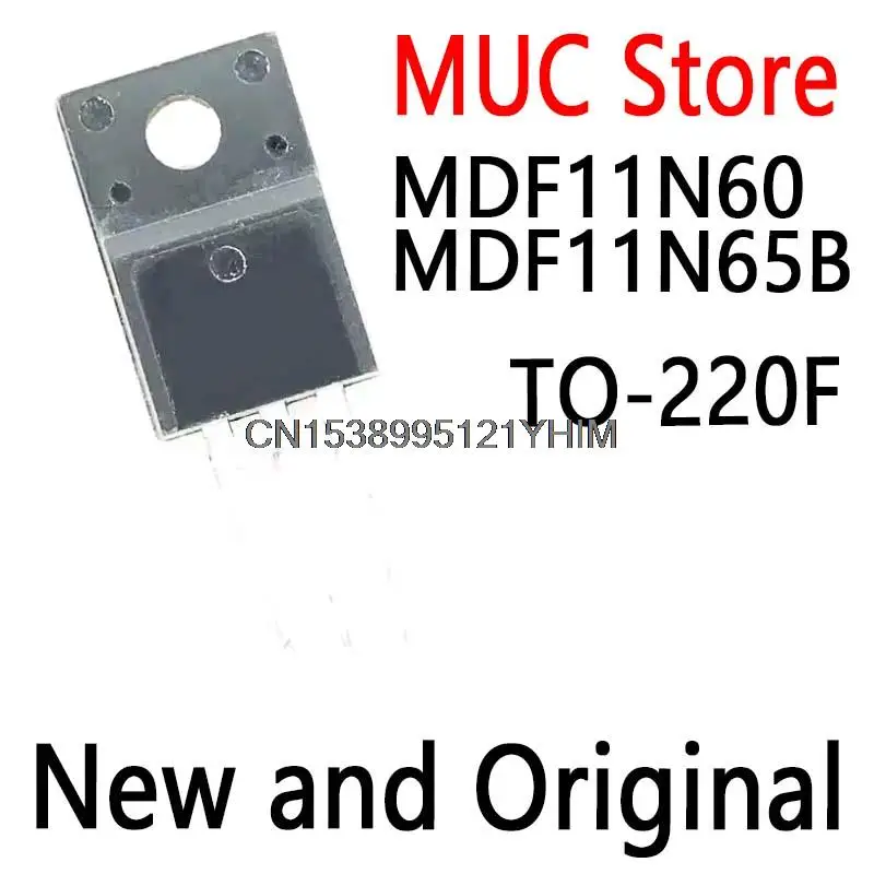 10 Uds TO-220F 11N60 MDF11N60TH TO220F MDF11N65 12N50 MDF11N60 MDF11N65B MDF12N50 MDF13N50B MDF18N50 MDF13N65B