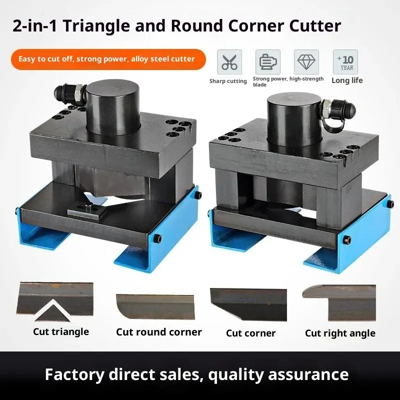 2026 CR-50 Separate Angle Iron Trimming Chamfering Multi-action Four-in-one Angle Iron Inverted Arc Angle Hydraulic Bending Mach