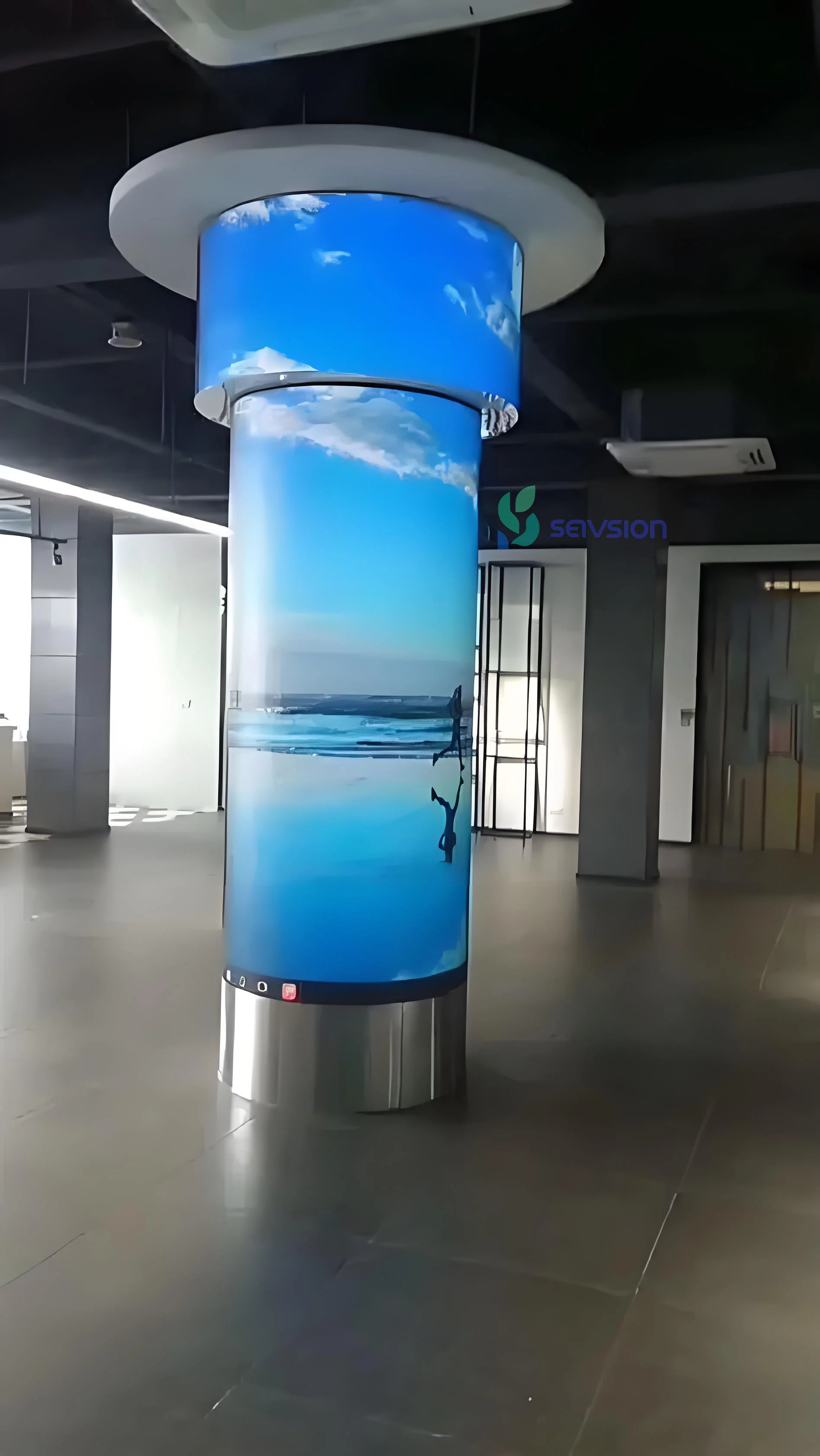 2025 Newly Designed Flexible LED Display Screens Highly Attractive for Shopping Mall Use