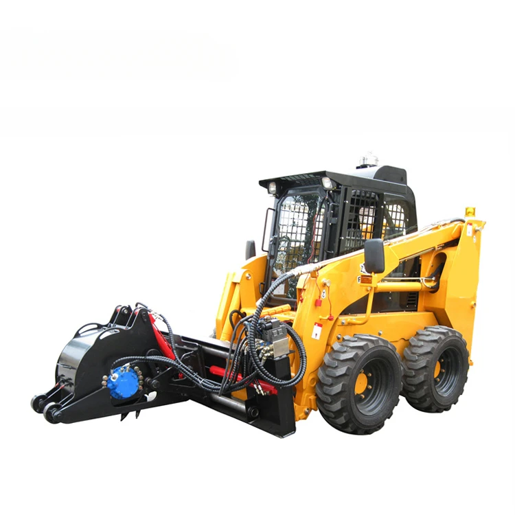 Official Skid Steer Attachment Road Asphalt Planer Concrete Cold Milling Machine