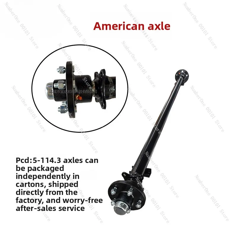 Factory direct: multi-model axles for trailers, yachts, rvs, food trucks, and american-style trailers