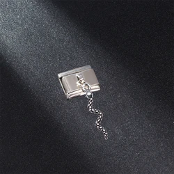 New Halloween bat Skull animal snake Italian Links Charm Fit 9mm Bracelet Stainless Steel Jewelry