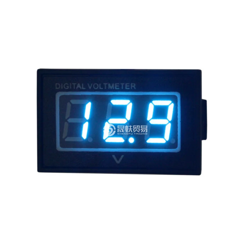 Waterproof Two-Wire Voltmeter Head 15-120VDigital Display 24V36V48V60VBattery Voltage Display