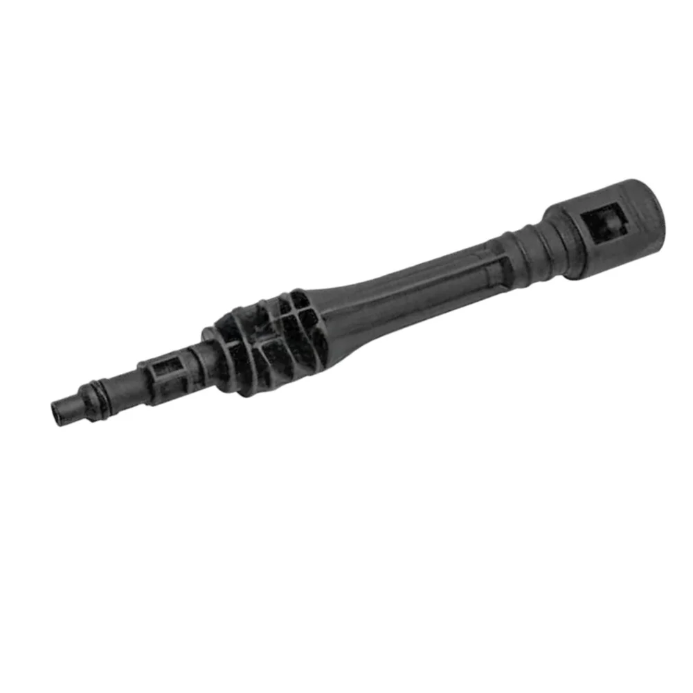 Car Washer Extension Rod Nozzle 258mm Black Plastic Lightweight Accessory For High Pressure Cleaning Machine Hard To Reach Areas
