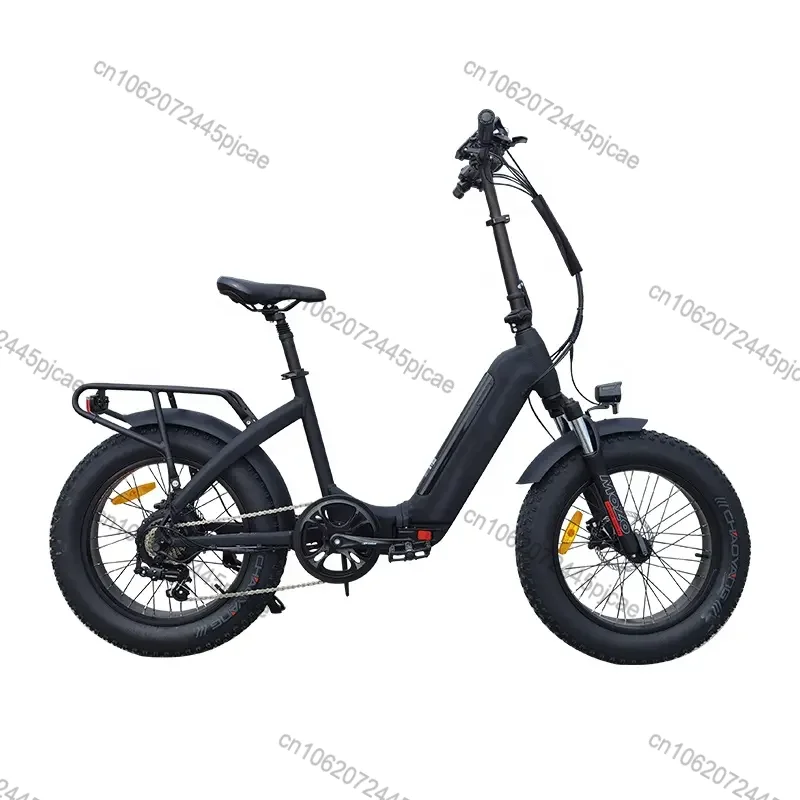 OEM Wholesale 45km/h Electric Mountain Bike Truckrun 500W 48V High Power Step Thru E-Bike Fat Tire Electric Bicycle For Adults