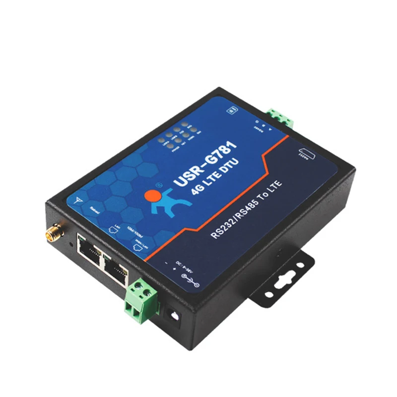 Industrial 4G LTE Modem USR-G781 Serial Port RS232 RS485 To Ethernet Server Converter IOT Device