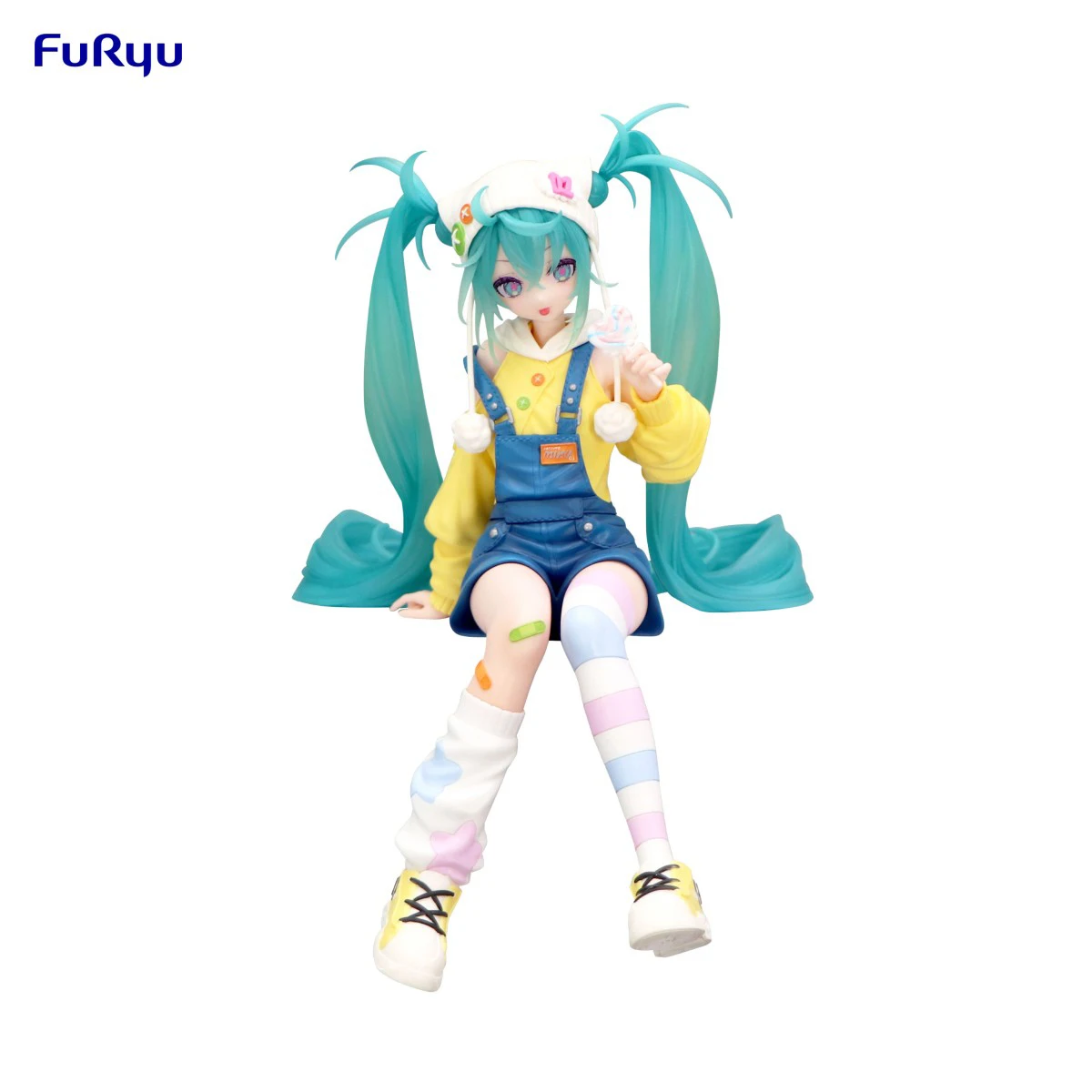 

In Stock Original Piapro Characters - Hatsune Miku Lollipop Anime Figure Action Figure Model Decoration Gifts Toys Kawaii