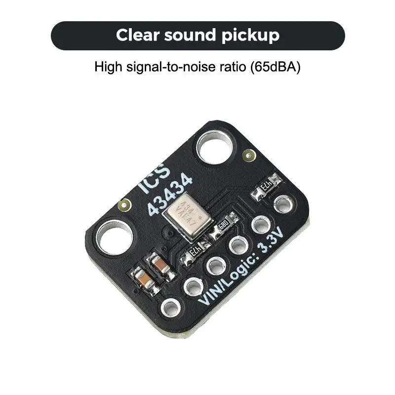 Low-Pass Mini Filter Microphone Breakout Module High Sensitivity for Smart Home Voice Control Product Use