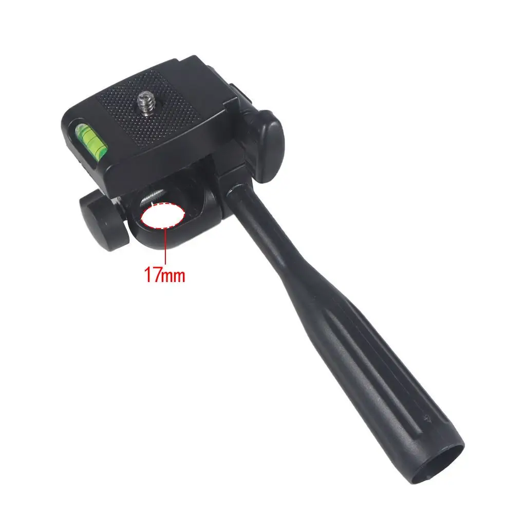 Adaptateur de tête de trépied, plaque à dégagement rapide, trou de 1/4 pouces à 1/4 3/8 17mm, support de montage à cardan pour appareil photo, accessoires de photographie