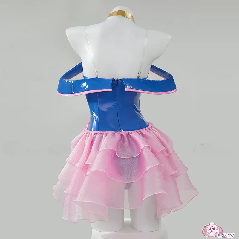

Sweet aron Косплей Костюм из искусственной кожи Bla Magic Girl Tightening Костюм Аниме Костюм для девочек Облегающий наряд Студент JK DK