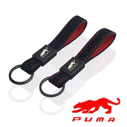 car key chain leather keychain for ford puma st stline