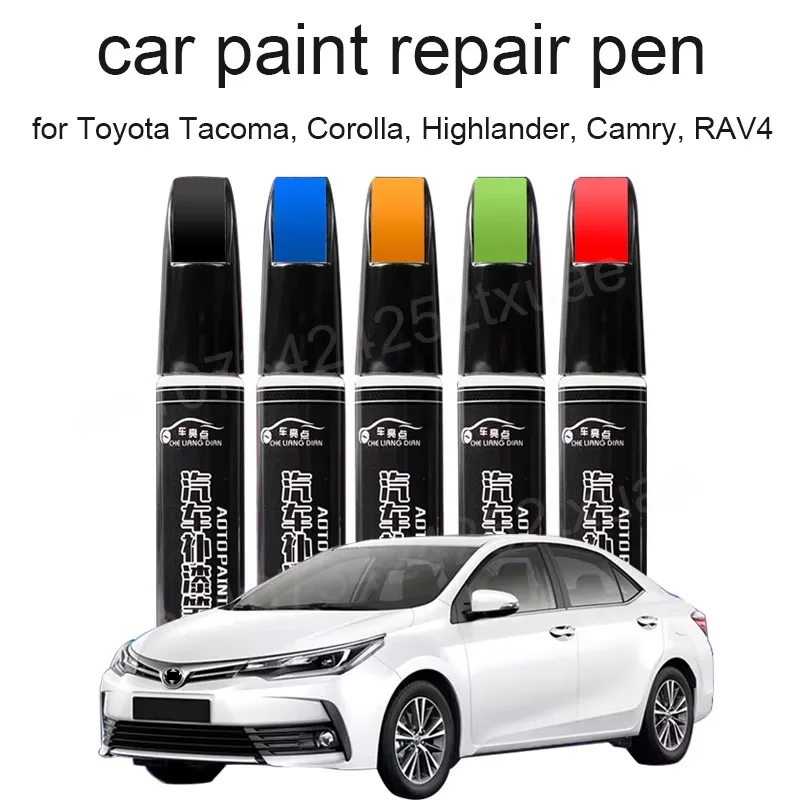 Car Paint Scratch Repair Pen for Toyota Tacoma Corolla Highlander Camry RAV4 Toch Up Paint Pen Scratch Remover Car Accessories
