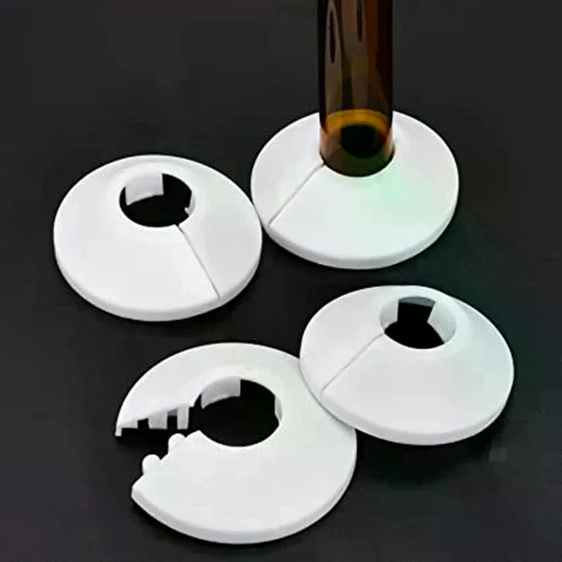 /TPz/Radiator Pipe Collars Shower Faucet Angle Valve Pipe Plug Decoration Cover Snap-on Plate Kitchen Faucet Accessories 5Pcs