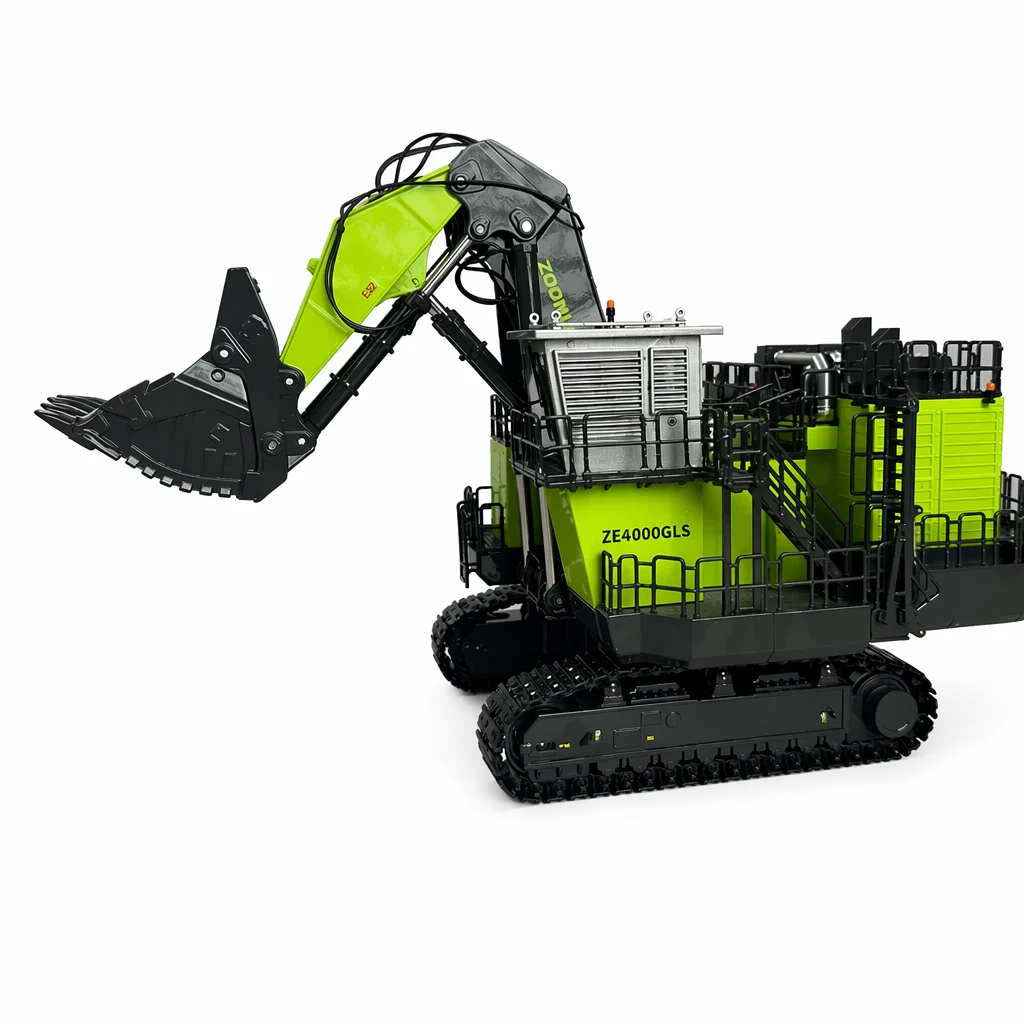 Collectible Diecast Model 1:48 Scale ZOOMLION ZE4000GLS Heavy Duty Mining Hydraulic Excavator Engineering Machinery Alloy Model