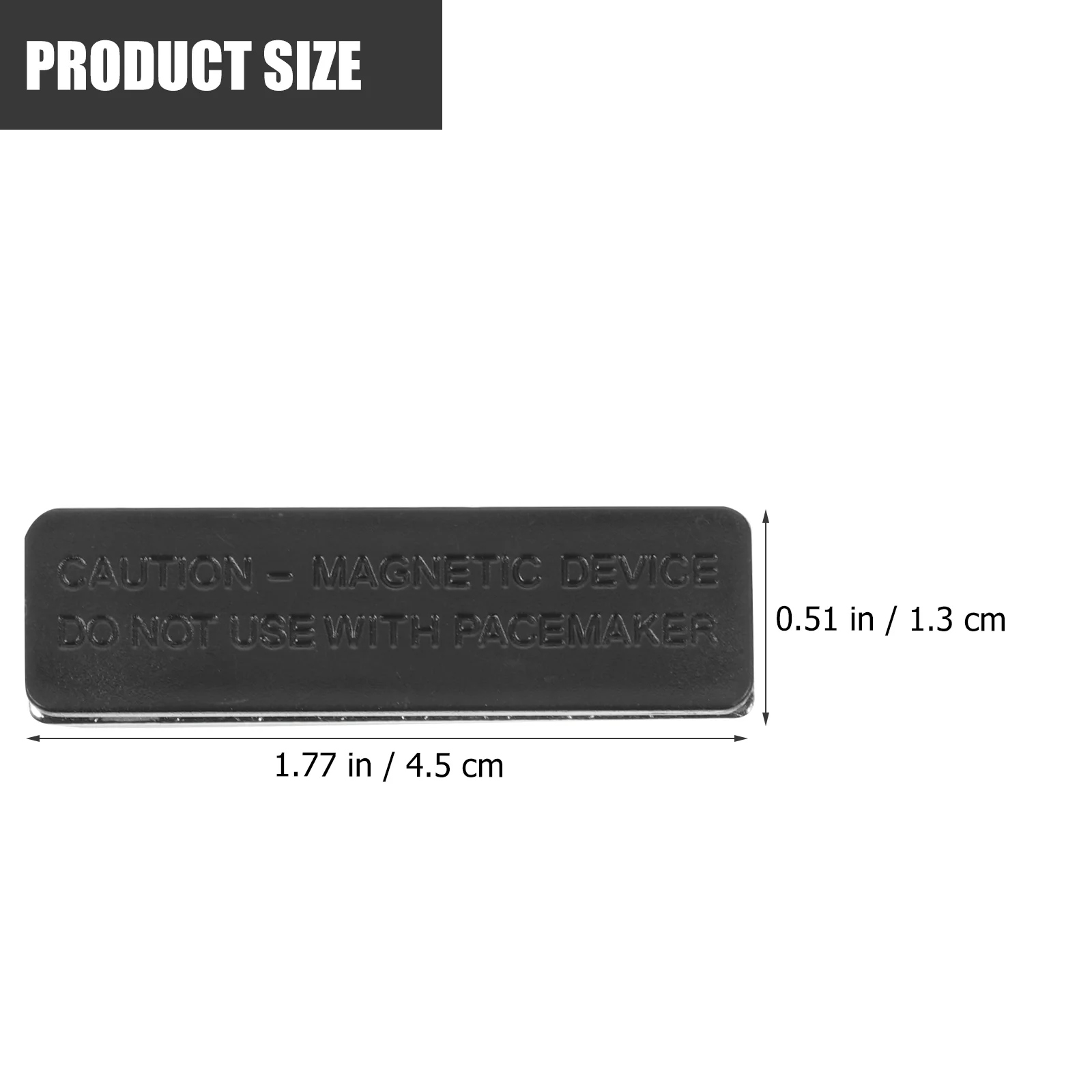 10 Uds. Soportes magnéticos para insignia, etiquetas magnéticas, tarjeta de identificación, tarjetas de conferencia, etiqueta de nombre, adhesivo de respaldo