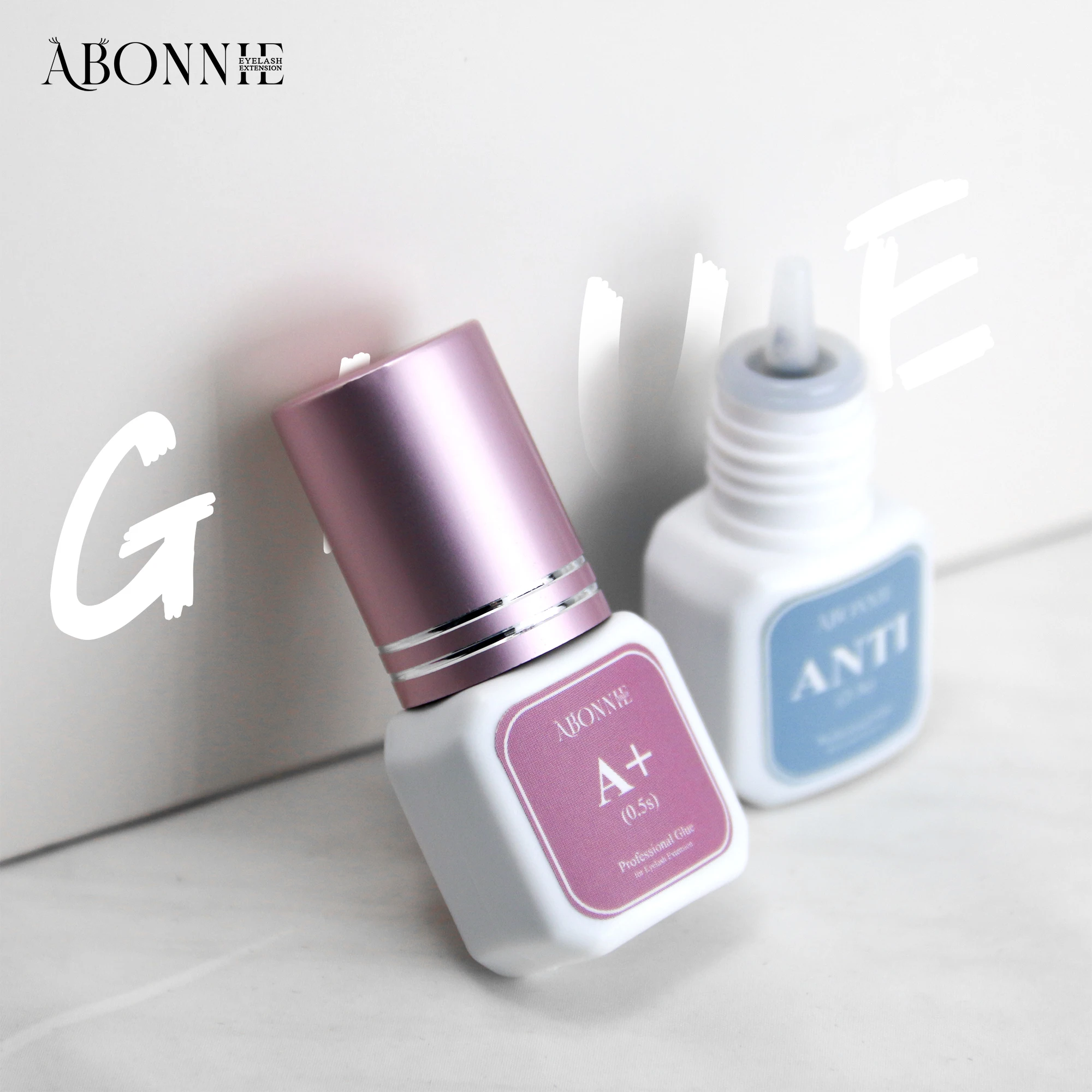 Abonnie Fast Dry Glue for Eyelash Extension Professional Lasting Glues Eyelashes Tool for Eye Beauty Makeup