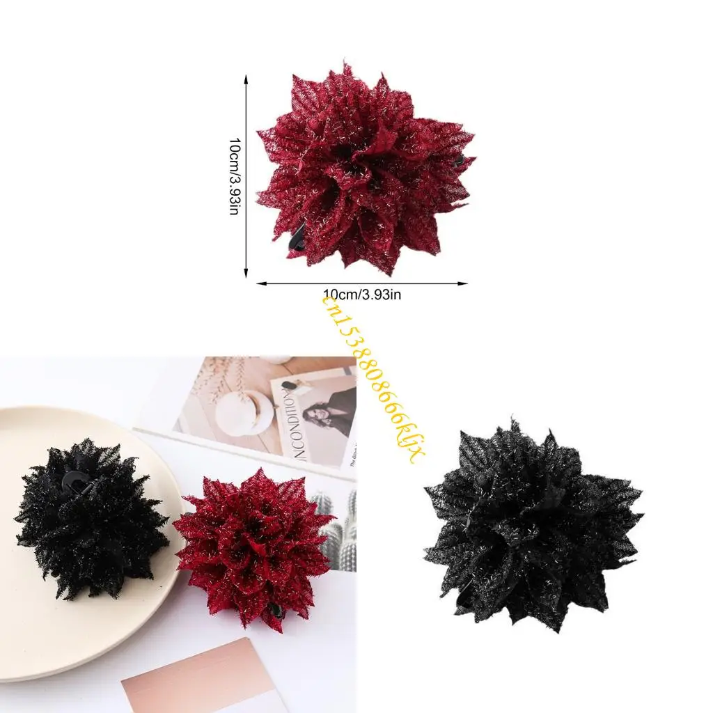 

Soft Fabric Hair Claw Clip Comfortable Styling Tool For Women Comfortable Wear 066C