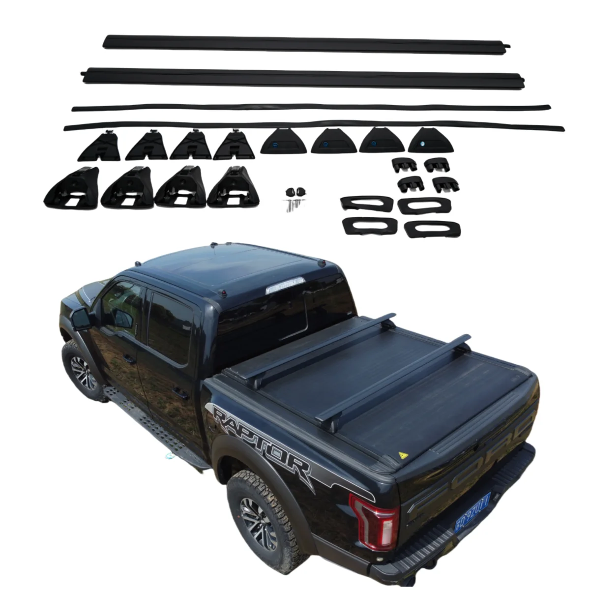 CAR ROOF RACK high quality aluminum alloy universal cross bars bed rack for pick-up truck