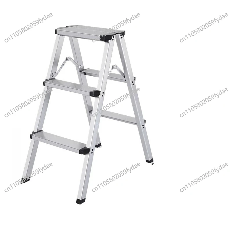 

Лестница Бытовая складная утолщенная лестница «елочка» из алюминиевого сплава Внутренняя альпинистская трех- или четырехступенчатая маленькая лестница
