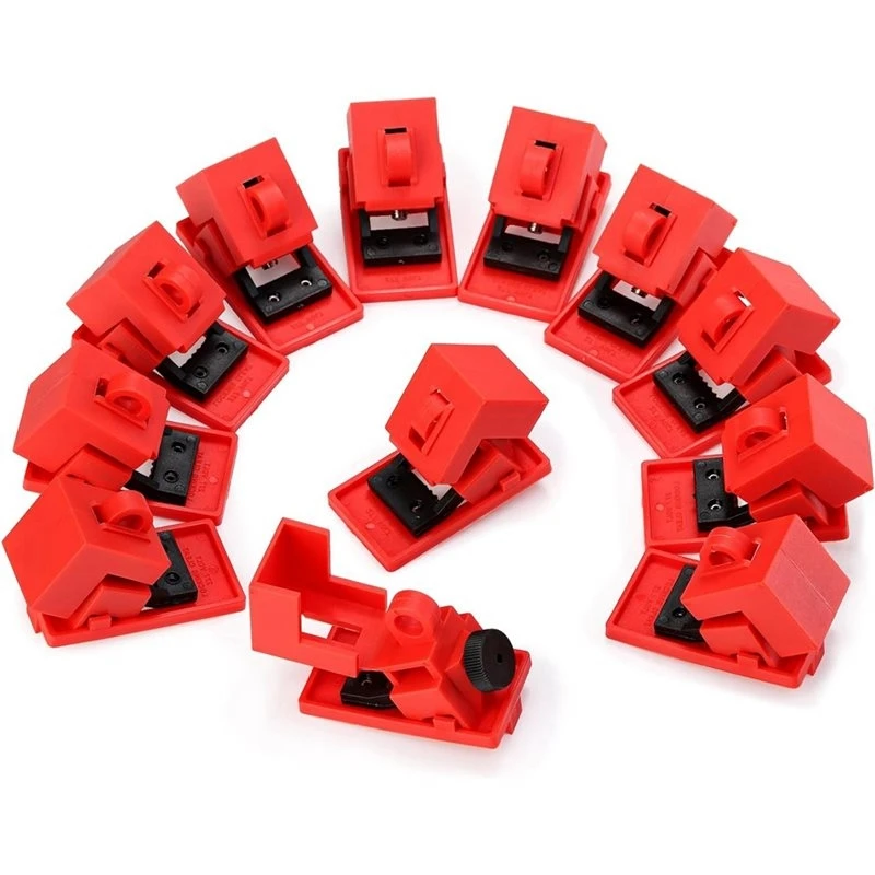 RABIT AS59Clamp-On Circuit Breaker Lockout Device(12 Pack) 120-277V For Up To 16 Mm Handles