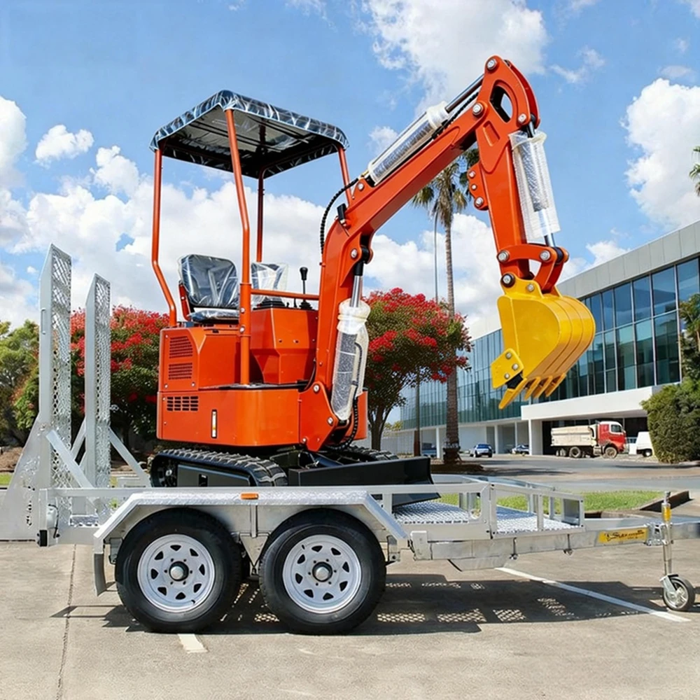 

Mini Excavator Garten Hoflader Taller Construction Jardin Home Farm Agricultural Machinery Multifunctional