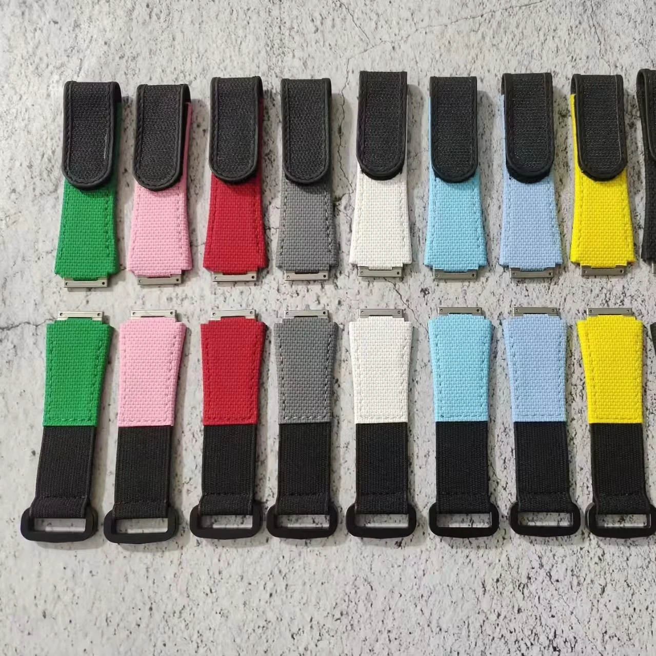 

Для ремешка Richard Miller, клейкий ремешок FMK Mille RM011 RM27 RM030 RM50 Rm52 RM61, ремешок VITON, нейлоновый браслет с узором, индивидуальный ремешок