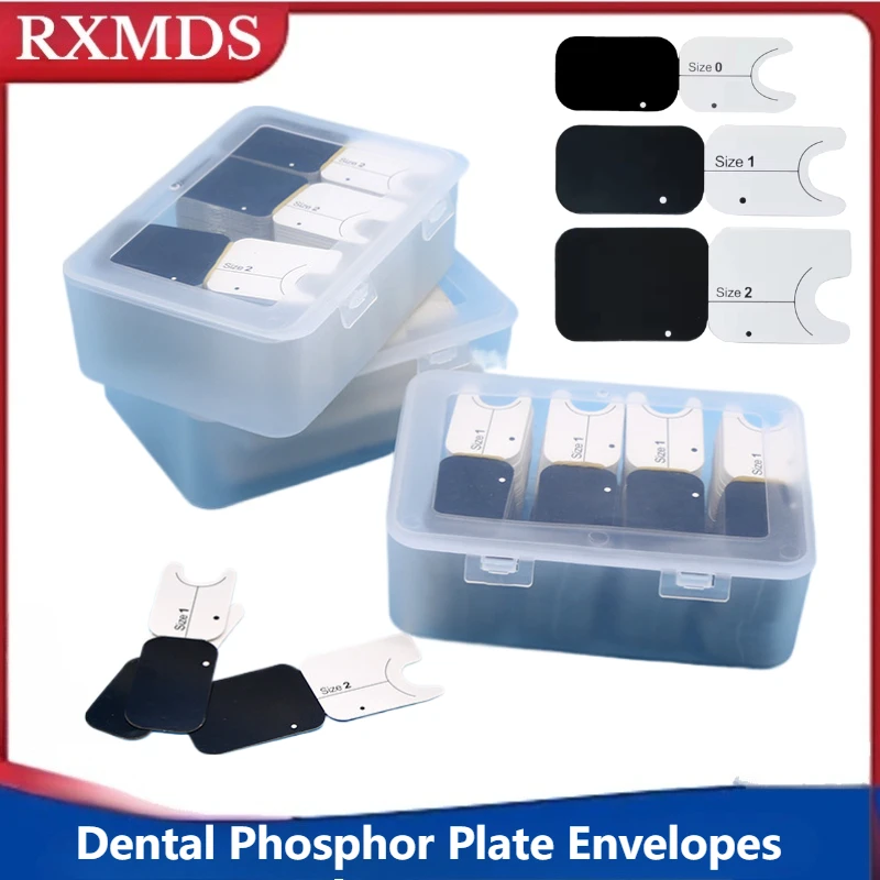 Dental Disposable Phosphor Plate Envelopes 0/1/2/3# Film Scan Sensor Barrier Tools Dental IP Board X-Ray Film Protective Cover