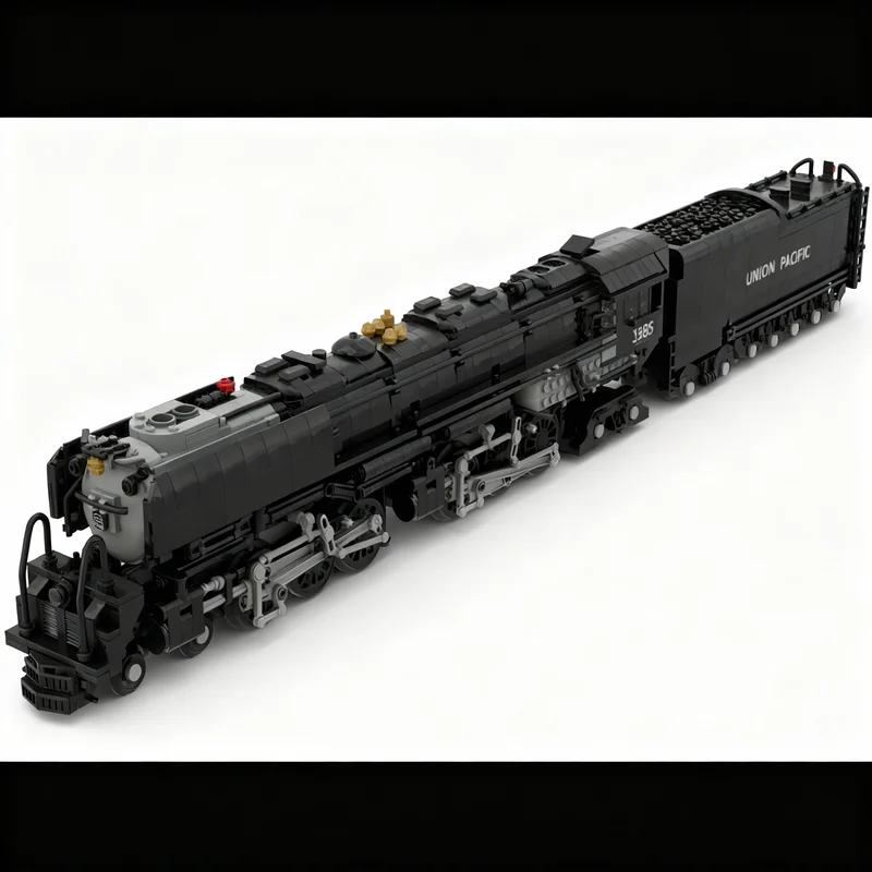 2094 stuks MOC Union Pacific Challenger stoomtrein model bouwstenen speelgoed constructie kerstcadeau idee educatief bouwsteen