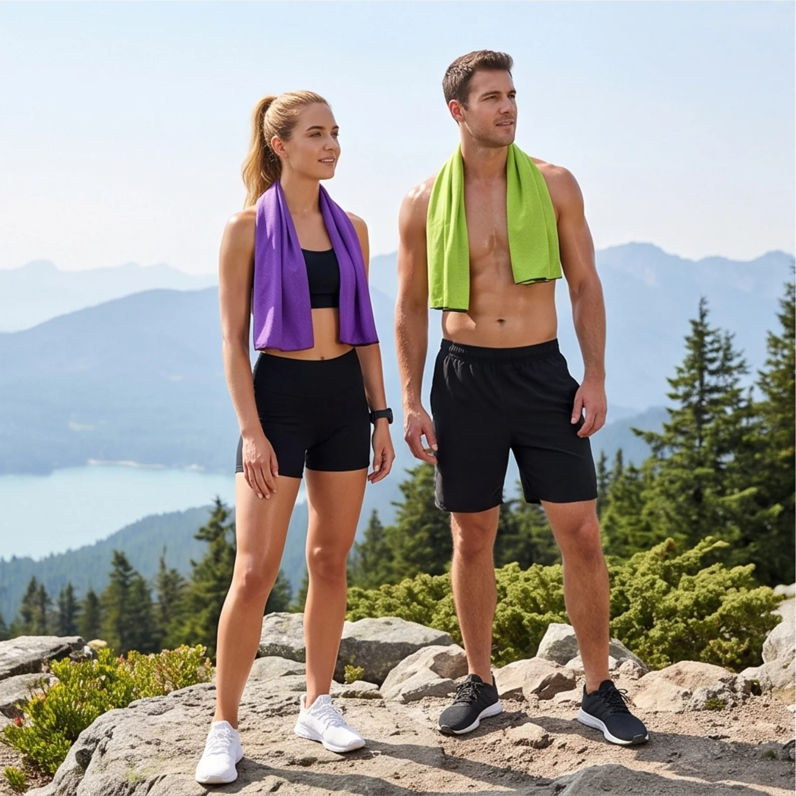 Summer Cooling Ice Towels for Outdoor Fitness Sports Microfiber Towel For Neck And Face Cloth Unisex Quick Drying Towels