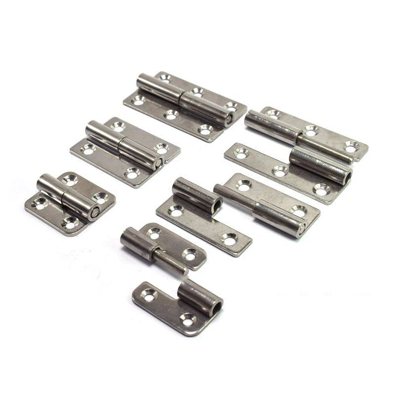 304 Stainless Steel Hinge - Detachable - Removable - Heavy Equipment Mechanical Folding Sliding Hardware for Electrical Cabinets