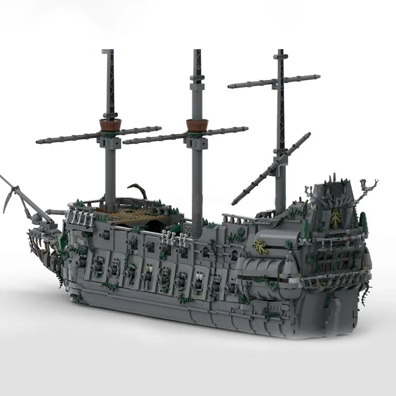 5716 قطعة MOC TPS تحلق الهولندي القراصنة نموذج اللبنات لعبة الهندسة المعمارية هدايا عيد الميلاد تجميع فكرة الإبداعية للأطفال