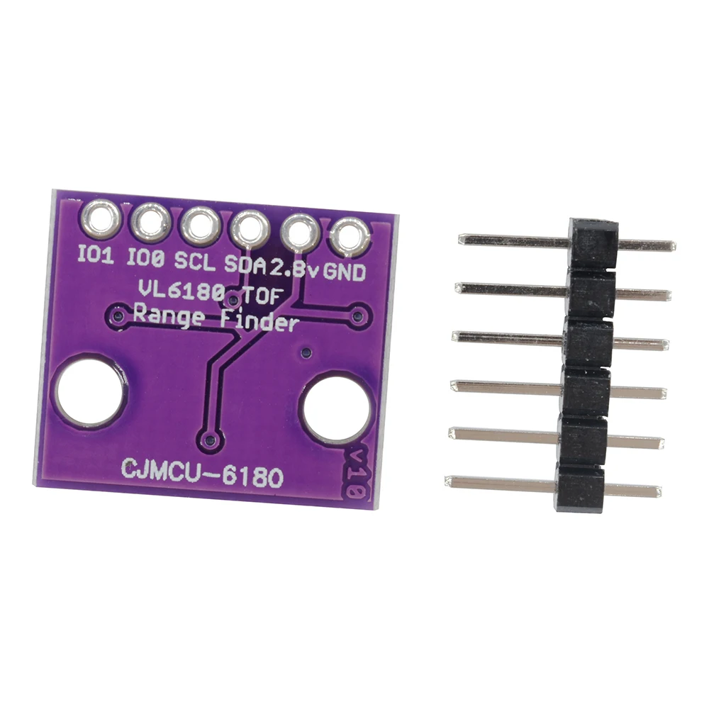VL6180 VL6180X وحدة استشعار المدى البصرية عالية الدقة للوحة واجهة Arduino I2C باعث الأشعة تحت الحمراء الضوء المحيط #5