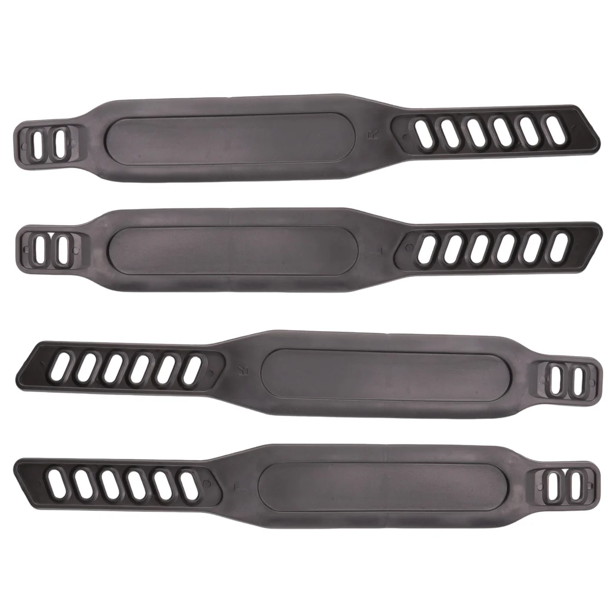 A26P 2 أزواج من أشرطة دواسة الدراجة بطول قابل للتعديل وأشرطة دواسة عالمية لدورة تمرين الغزل في المنزل أو صالة الألعاب الرياضية