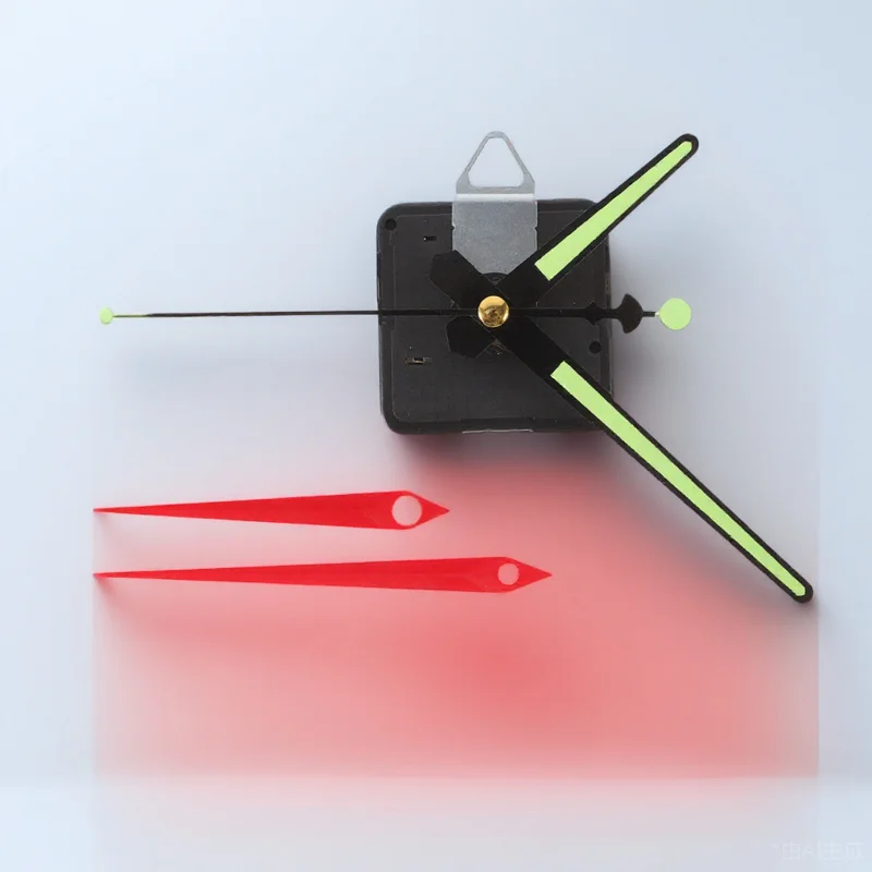 

1Set Clock Mechanism Replacement Quartz Movement Kit with Stylish Hands Silent Motor for DIY Wall Clock Repair