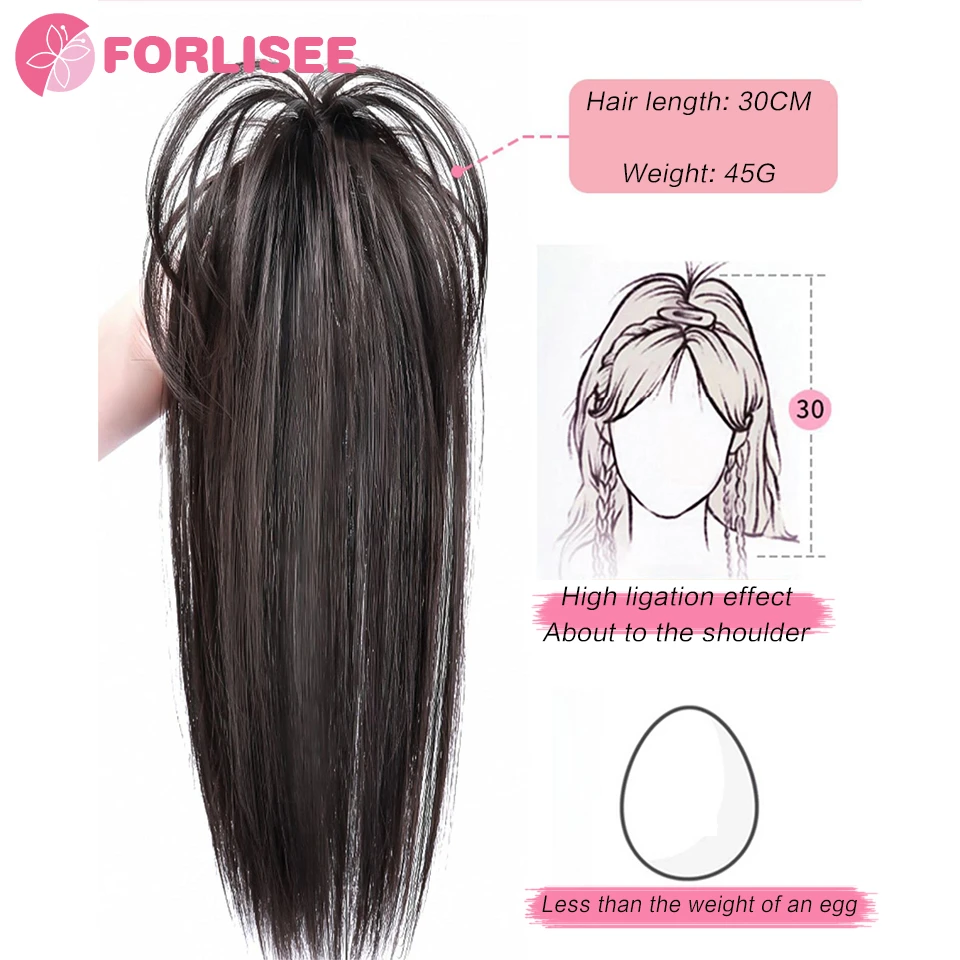 FOR Half Zha Waterfall Horsetail Wig Girl Sweet Grab Clip Fountain High Horsetail Fluffy And Natural