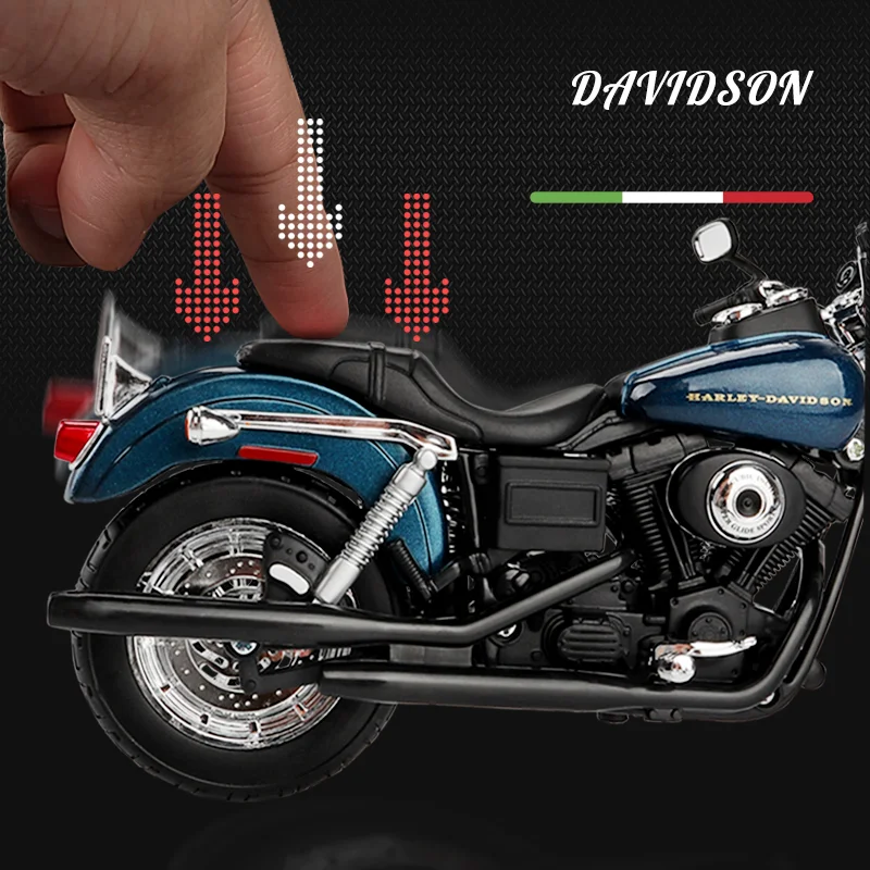 Maisto 1:12 2004 Harley Dyna Super Glide Sport Alloy Sports Motorcycle Model Diecast Metal Street Race Motorcycle Model Kid Gift