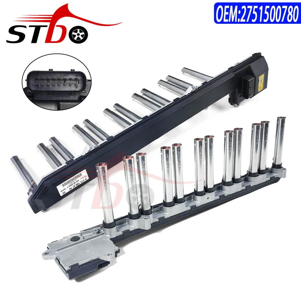 

For Mercedes Benz CL600 S600 SL600 C215 C216 W220 W221 R230 Left Right Ignition Coil Pack Assembly 2751500780 2751500480