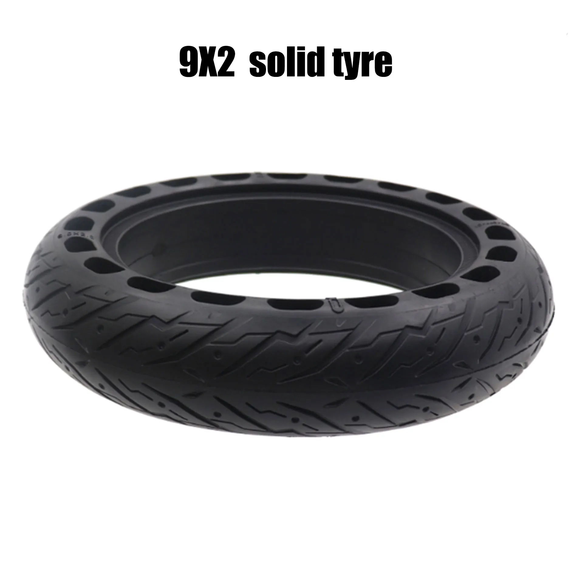 Scooter Tyre 9x2 Non-Pneumatic Tire For 9 Inch Ninebot E22 Electric Scooter Solid Tire 9.5x2.125 Honeycomb Solid Tire Parts