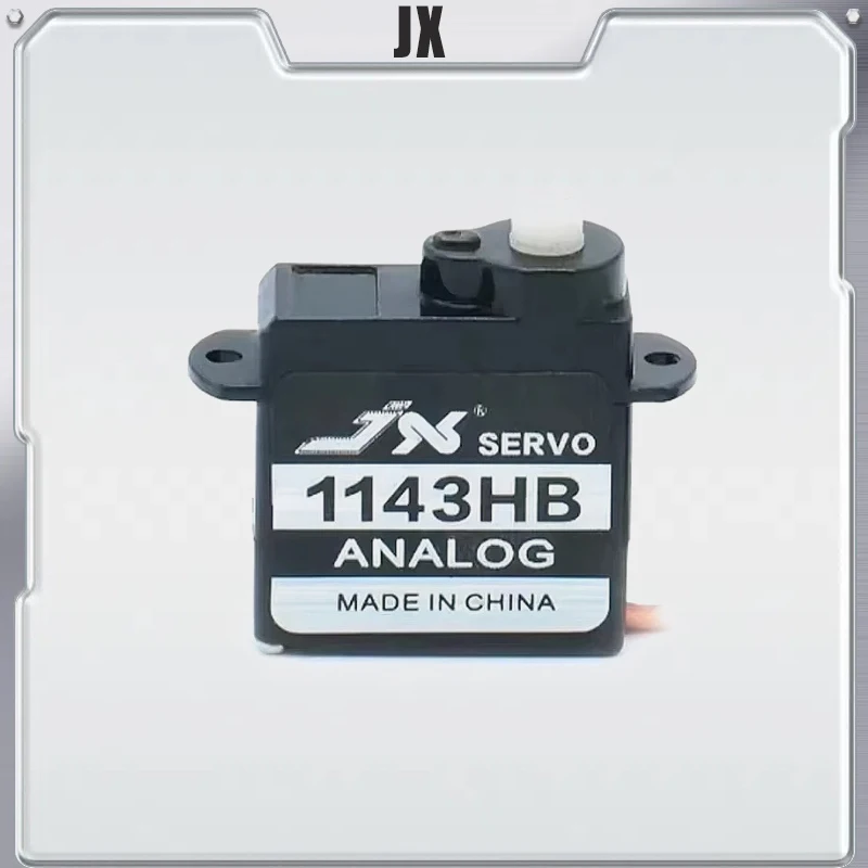 JX Servo PS-1143HB Plastic Gear Analog Mini Coreless Servo for Fixed-wing Helicopter Steering Gear RC Model Parts