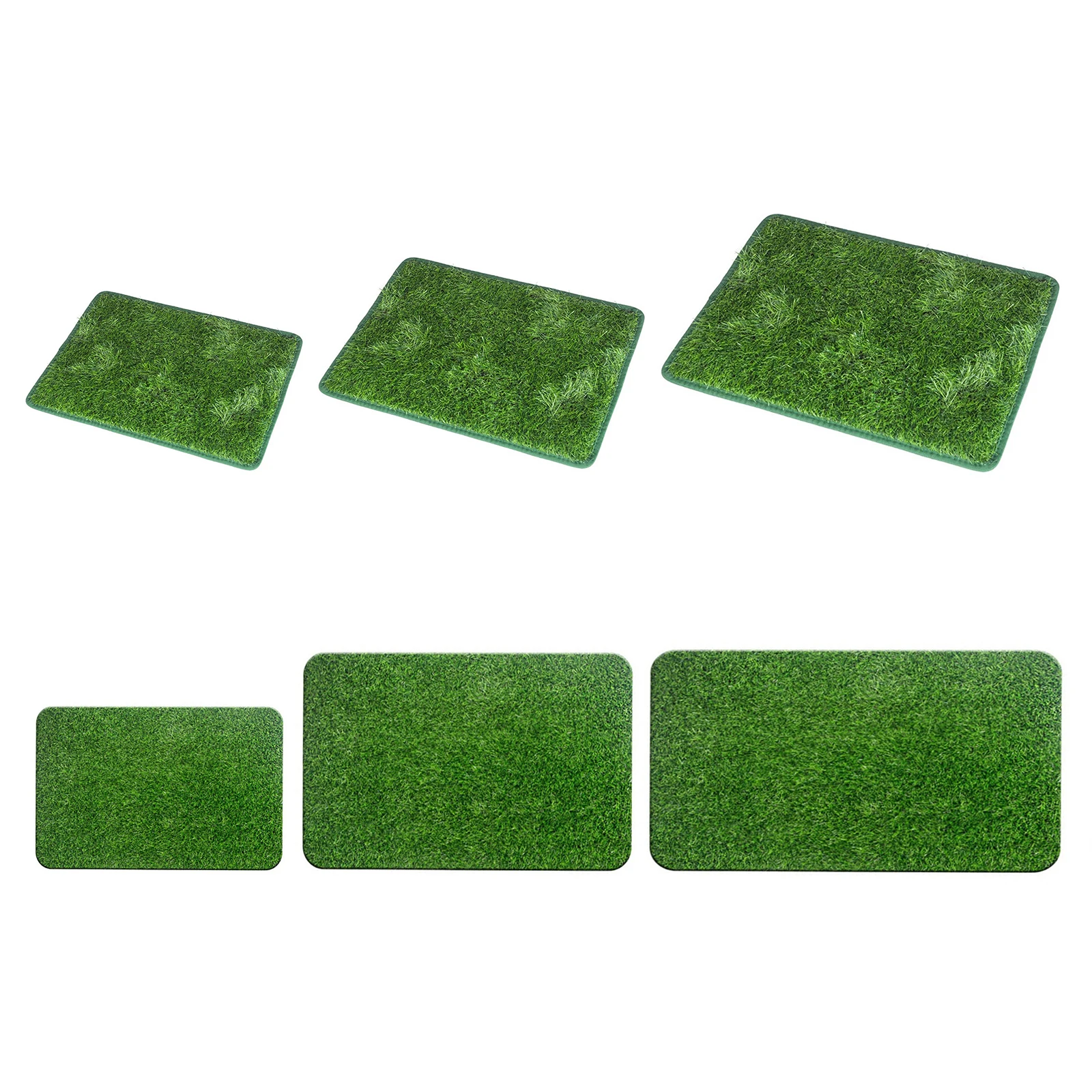 Artificial Grass with Non-Slip Rubber Base Pet Dog Toilet Easy To Clean Simulation Lawn Pet Mat for Dogs Indoors Outdoors Use