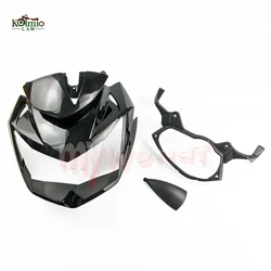 Fit For Kawasaki Z750 2007 - 2012 Motorcycle Accessories Upper Front Head Neck Headlight Cover Fairing Cowl Nose Z 750 2008 2009