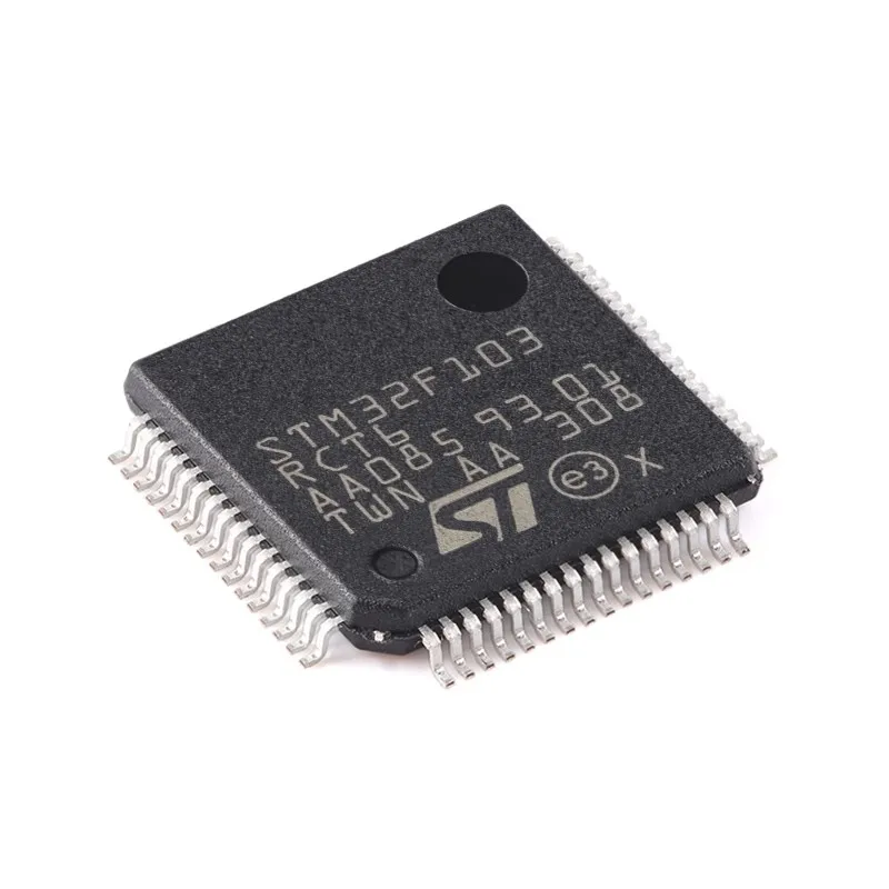 (5pcs)Genuine STM32F103RCT6 LQFP-64 ARM Cortex-M3 32-bit microcontroller MCU