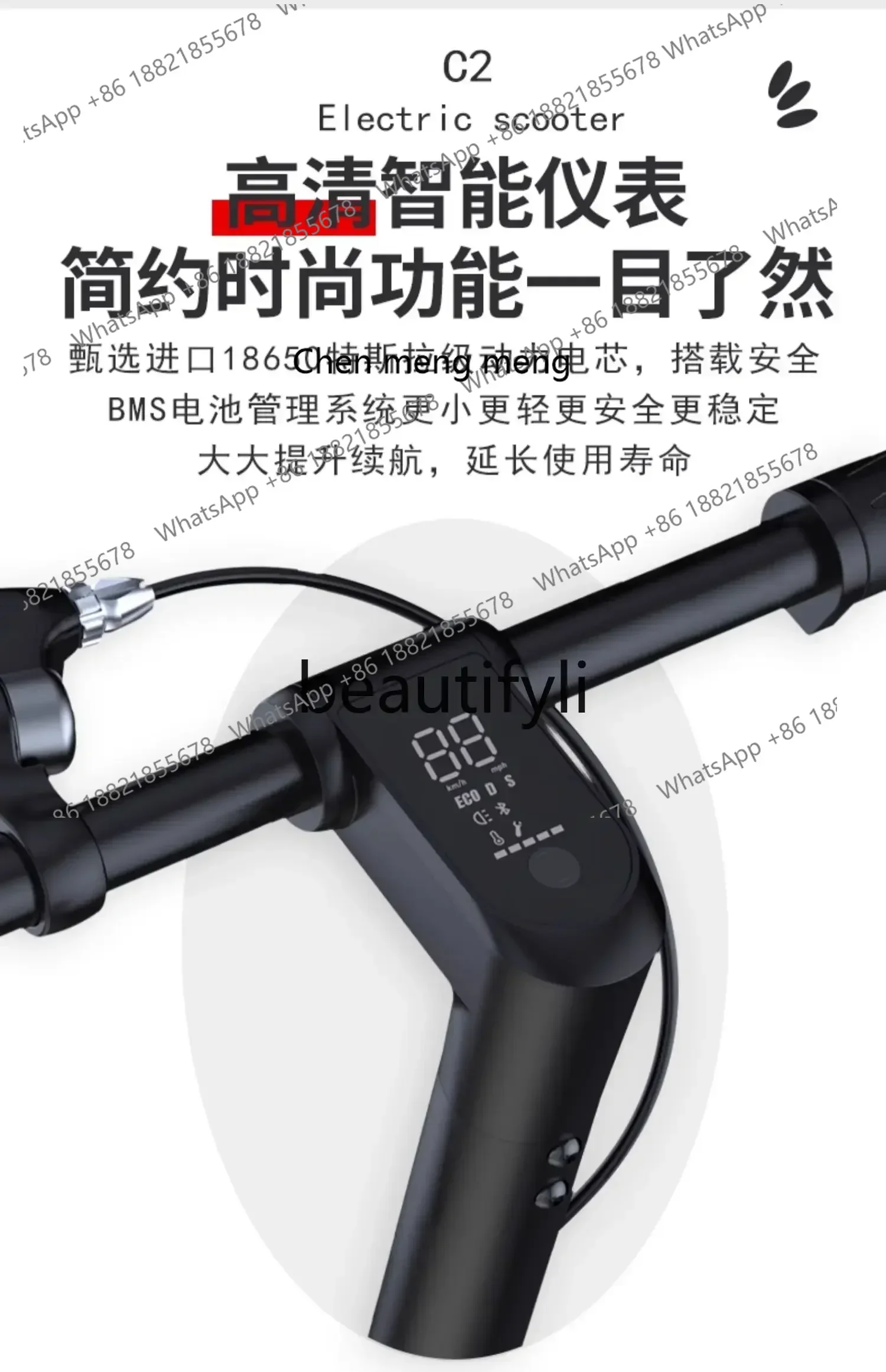 New arrive  Foldable scooter electric vehicle, small mini lithium battery ultra-lightweight positioning anti-theft scooter