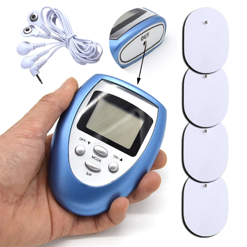 6 Modes EMS Electric Muscle Massager Body TENS Unit Abdominal Electro Stimulator for Relaxation - Body Massage Muscle Stimulator