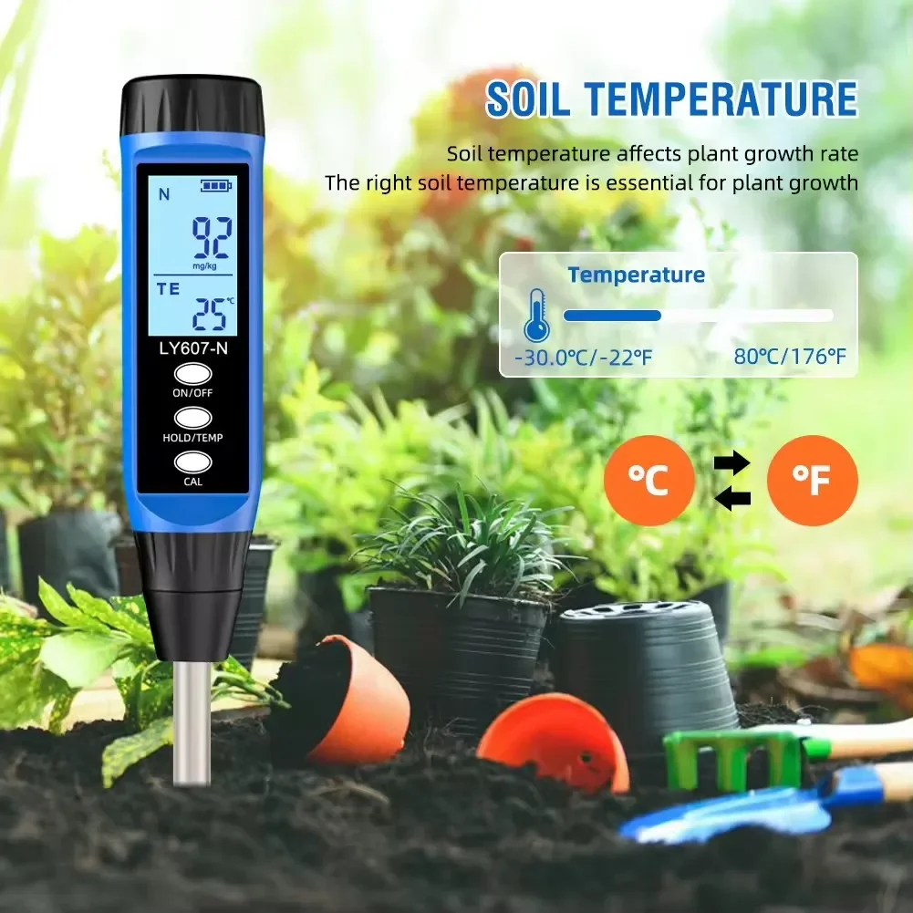 LY607-N/ LY608-P/LY609-K Economy Style NPK Tester Soil Quick Nitrogen Phosphorus and Potassium Detector for Plant