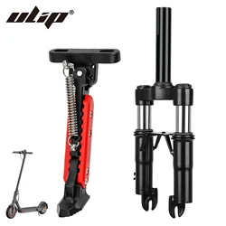 Ulip Scooter Upgraded Hydraulic Front Fork Suspension & V2.0 Adjustable Kickstand Foot Support Kit For Xiaomi M365 1S Pro 2 Mi3