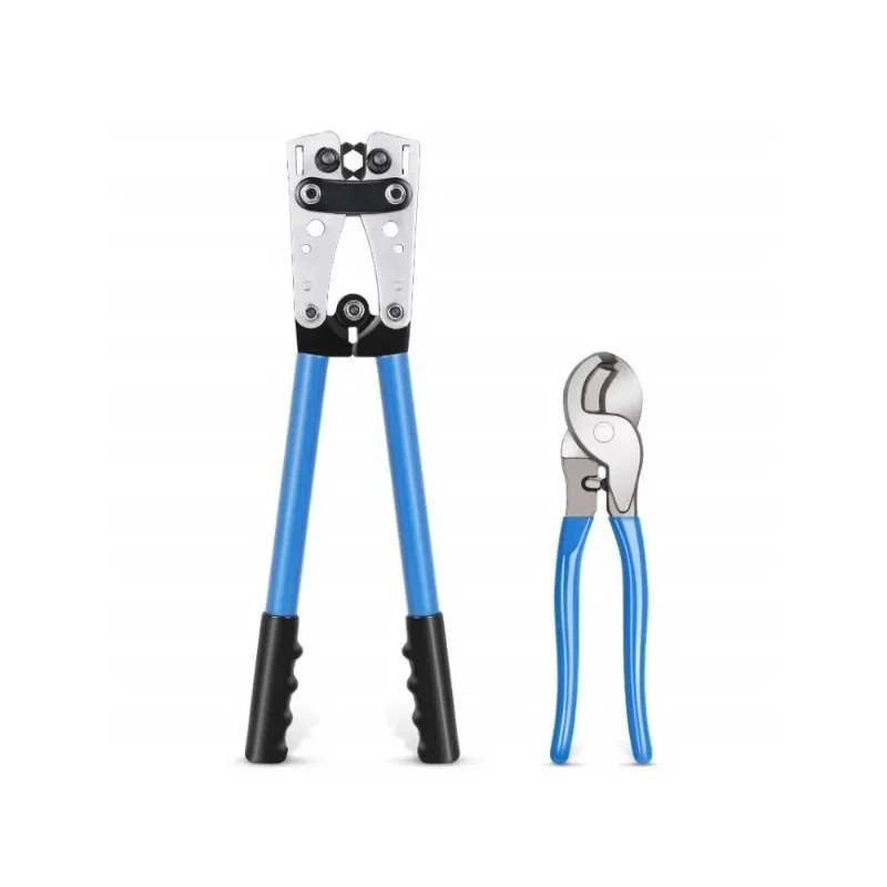 

Manual cold pressing terminal pliers, copper aluminum nose cable crimping pliers HX-50B crimping pliers, cable cutting set