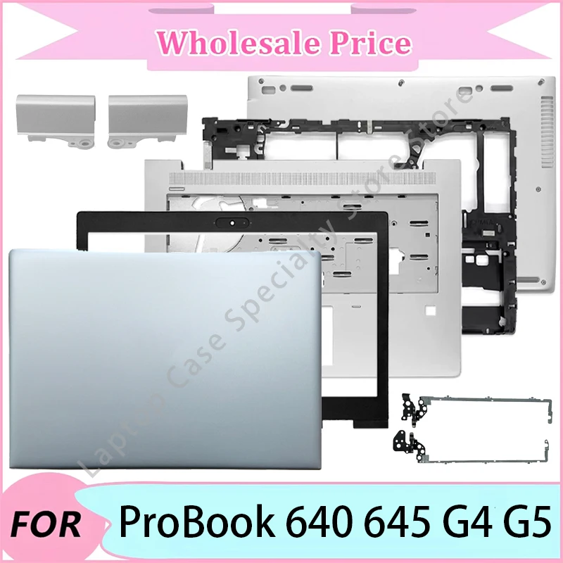 

NEW For HP ProBook 640 645 G4 G5 Laptop LCD Back Cover/Front Bezel/Upper Palmrest/Bottom Case/Hinge/Hinge Cover